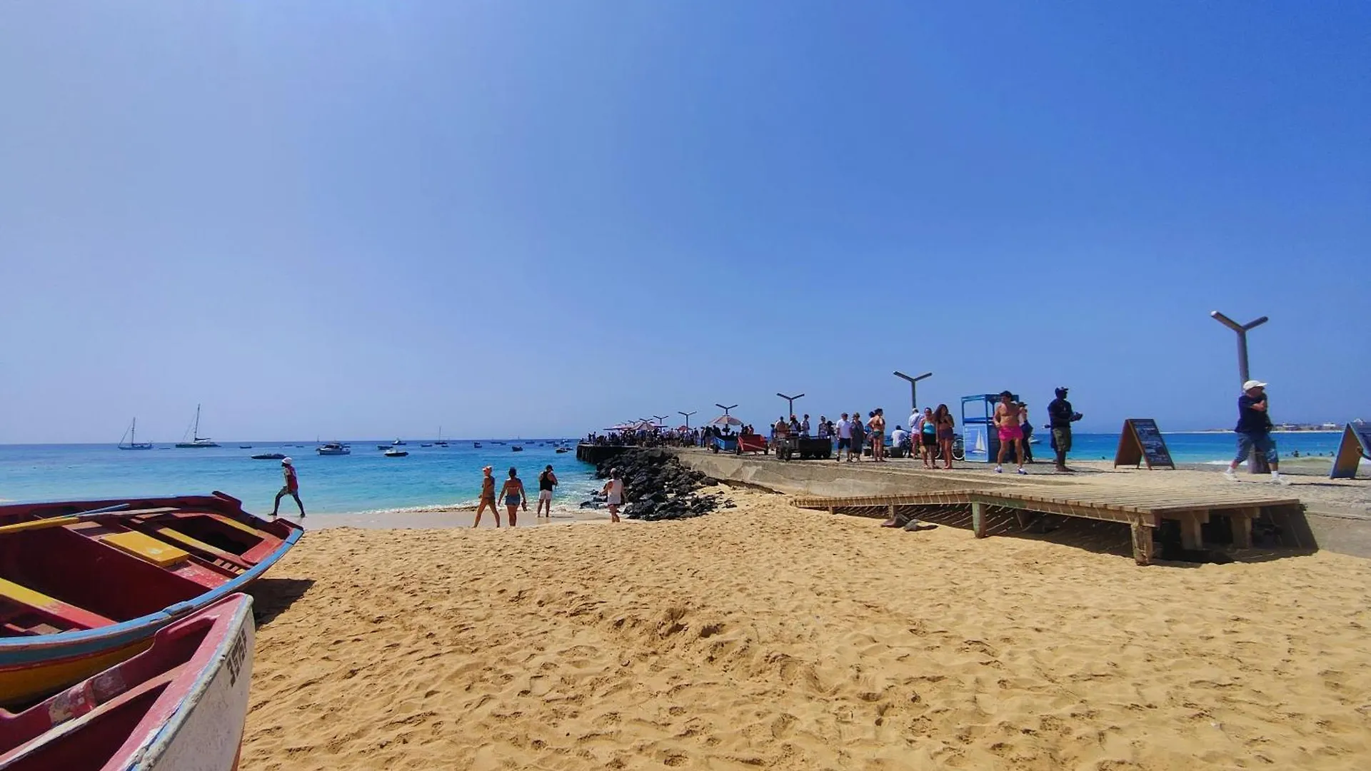 Lägenhet Albis Harena - Leme Bedje Residence Santa Maria Kap Verde